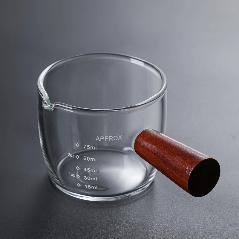 Кофейная машина кофейная чашка 40 мл/75 мл модная маленькая стеклянная для молока