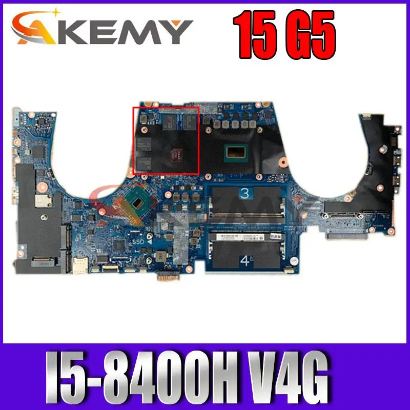 

L28691-601 For HP Zbook 15 G5 Laptop Motherboard (I5-8400H CPU) DA0XW2MBAG0 (N18P-Q1-A1 P1000 4GB) DDR4