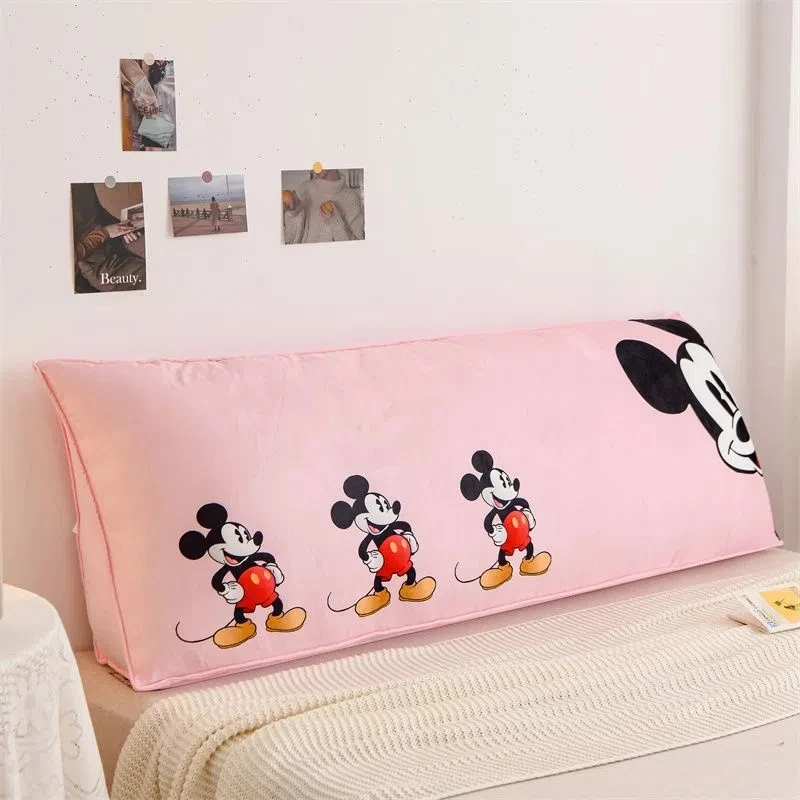 Disney Mickey Minnie Pregnant Pillow Case Lumbar Pillowcase Multi Function Side Protect Cushion Cover for Pregnancy Women