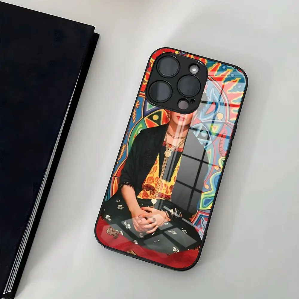 Чехол для телефона F-Frida-Kahlos прямая продажа Iphone 16 15 13 12 14 11 Pro Max Mini X Xr Xs 8 7 Puls 6 2024
