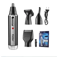 4 in 1 painless professional rechargeable men electric nose ear hair trimmer shaver personal care tools for men women
