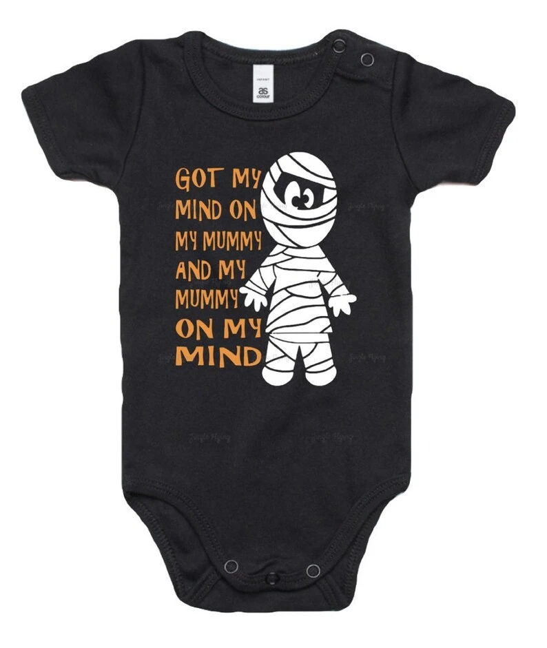 Мой первый Хэллоуин детский сплошной костюм с коротким рукавом вы станете мой