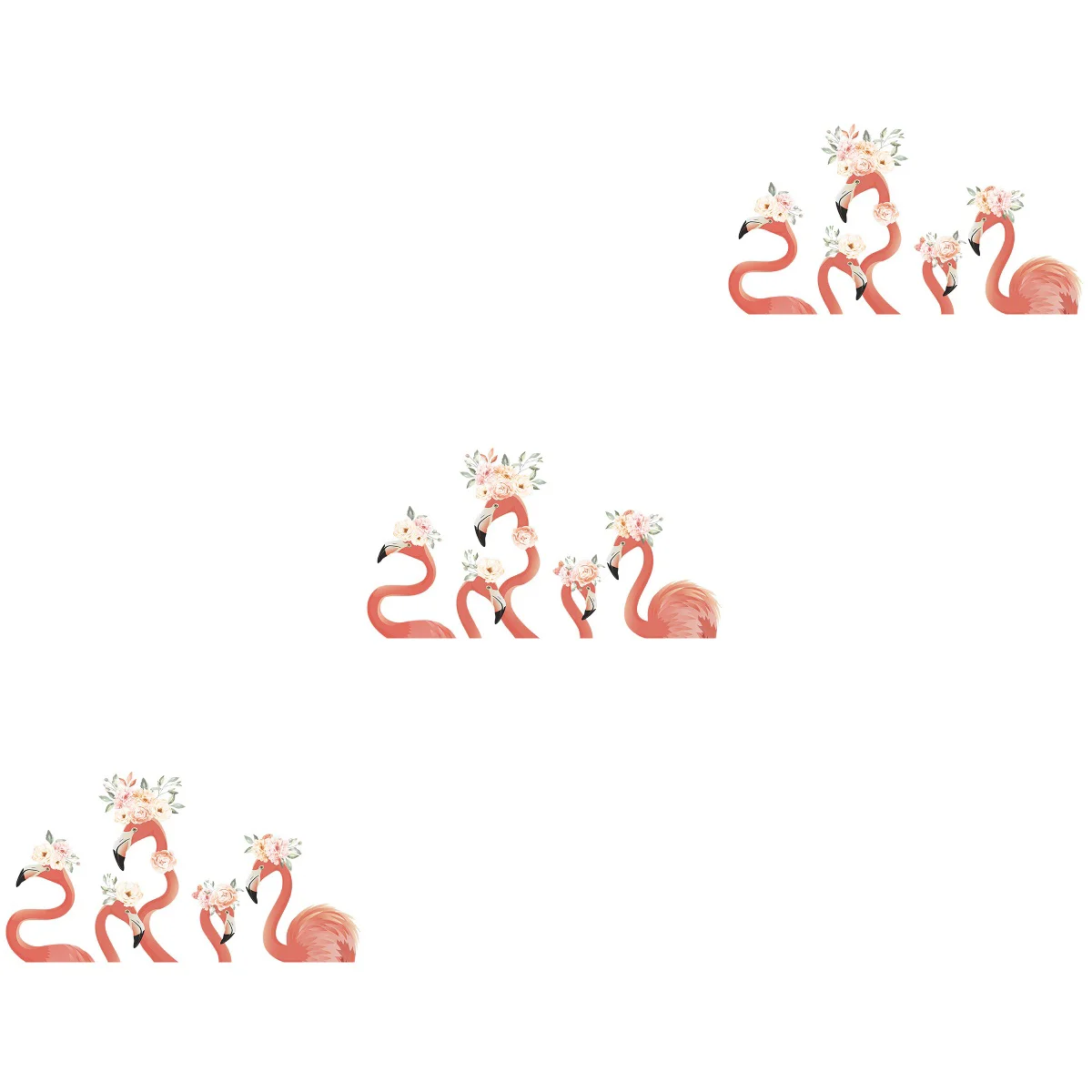 

Настенные Стикеры, наклейки, наклейки, комнатный цветок, тропический декор для гавайской комнаты, декор для окна, фреска, цветы гибискуса, жи...