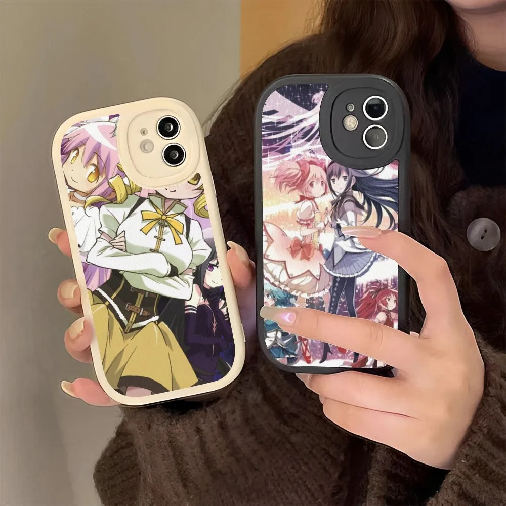 

Puella Magi Madoka Magica Phone Case Hard Leather For iPhone 14 13 12 Mini 11 14 Pro Max Xs X Xr 7 8 Plus 6 6s