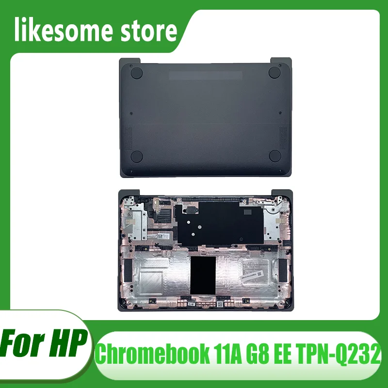 

Brand New For HP Chromebook 11A G8 EE TPN-Q232 Laptop Bottom Case Cover L89764-001 Black