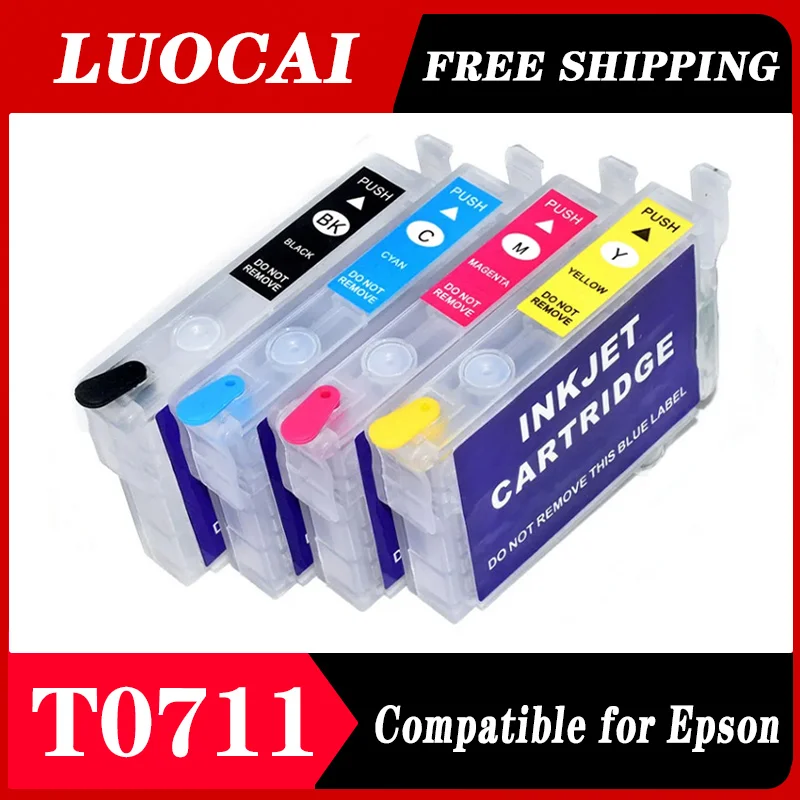 

Картридж T0711 для принтера Epson Stylus SX215/SX218/SX400/SX405/SX405WiFi/SX410/SX415/SX510W SX515W