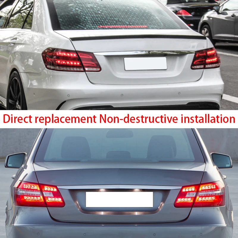 Автомобильные светодиодные фонари для Mercedes-Benz E Class W212 2009 2010 2011 2012 2013 обновленные