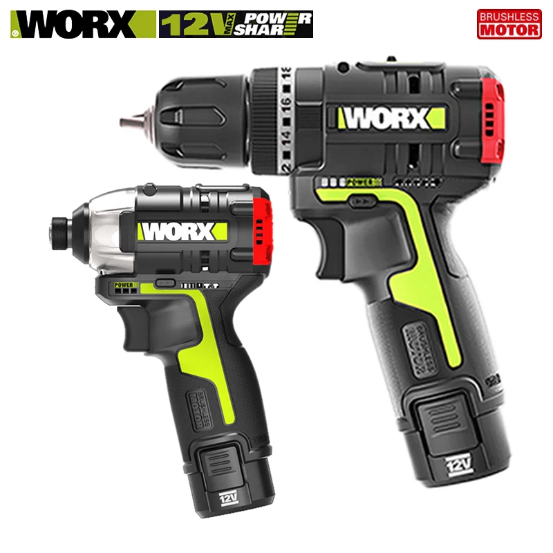 

Шуруповерт ударный Worx аккумуляторный, 12 В, 140 Нм, с регулировкой крутящего момента