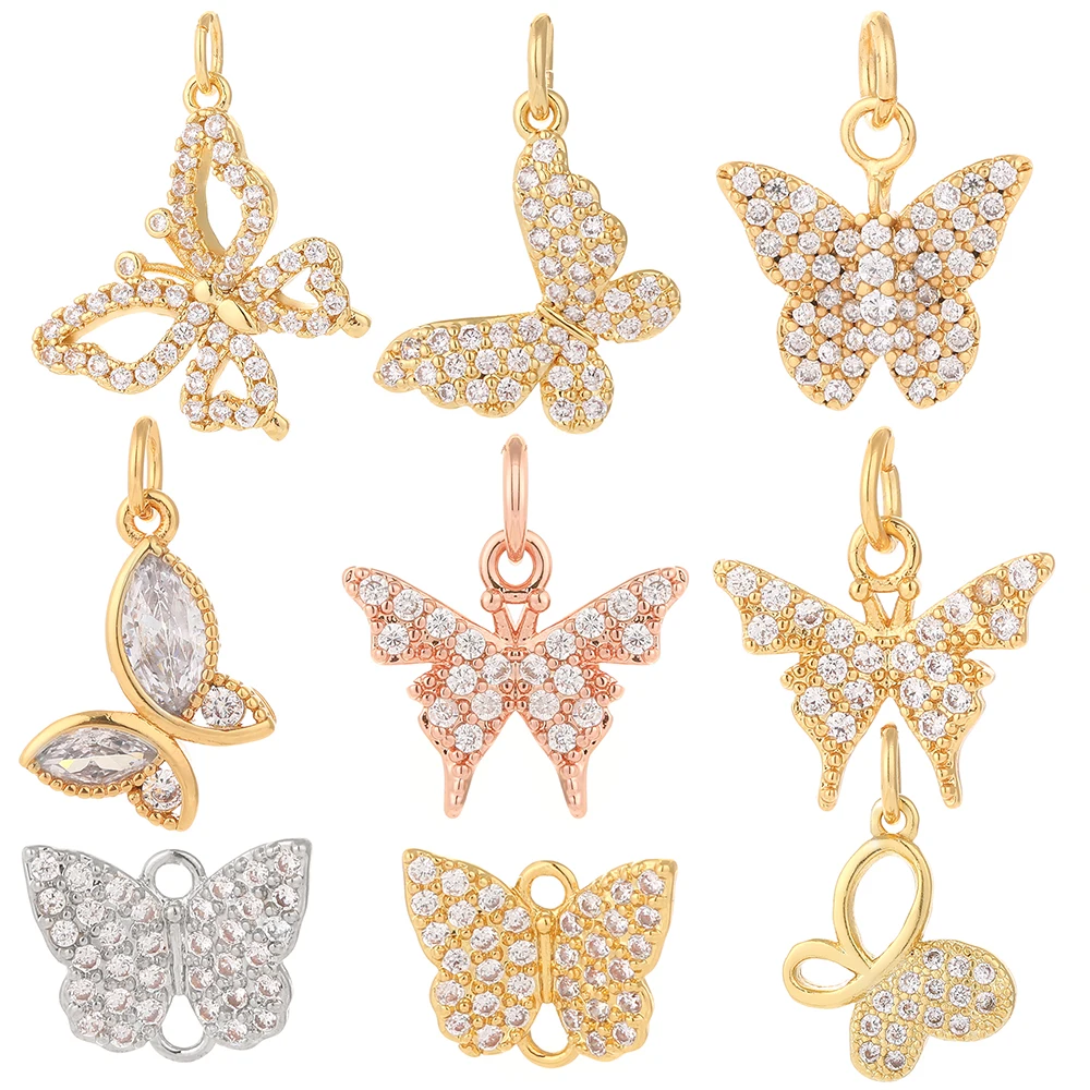 

Butterfly Designer Charms for Jewelry Making Diy Jewelry Cute Animals Diy Earrings Charms Necklace Pendant Charm Phone Nail