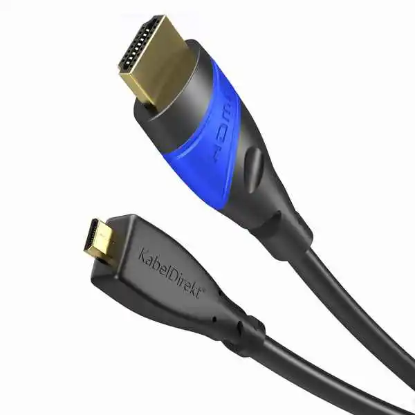 Кабель Micro HDMI (5 м) (Восстановленный A +) | Электроника