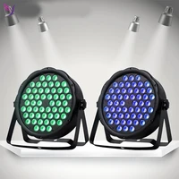 54 single color and full color par lights professional stage lights can be connected to dmx console lights for large parties