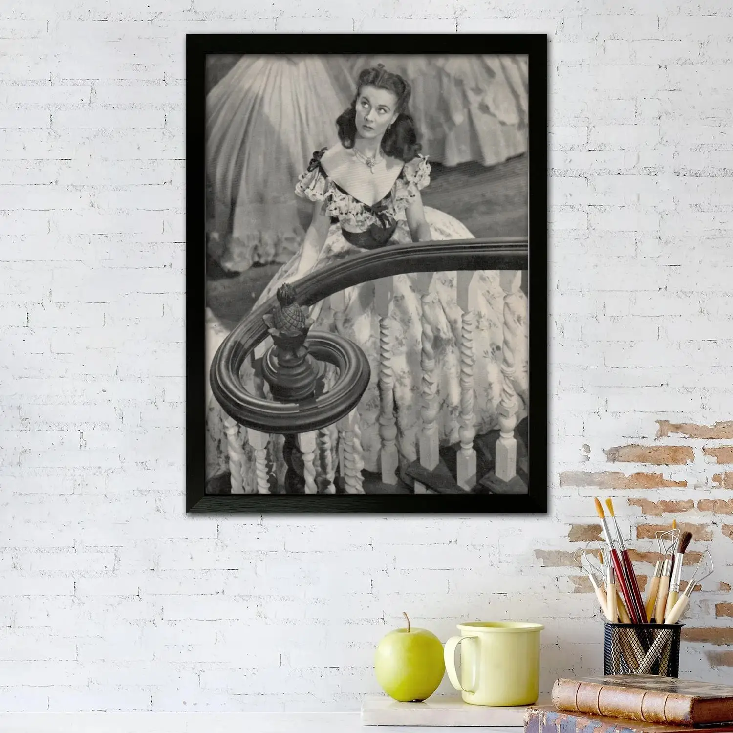 Вивиен лей холст художественный постер и настенное искусство печать с