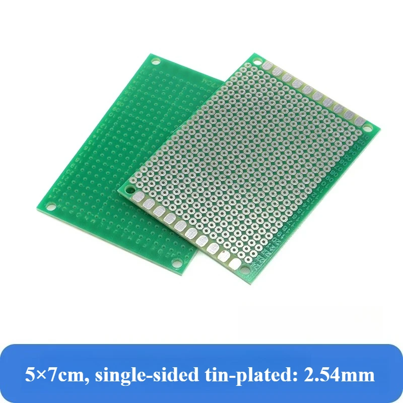 Универсальная односторонняя плата PCB с 7 отверстиями, 9 линиями, 18*30, экспериментальная плата 15*20 см (art.: 3920dae6f606b) - 3920dae6f606b