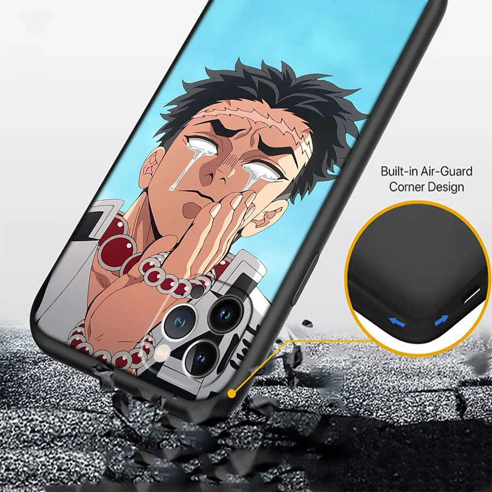 XH7 Demon Slayer Soft Silicone Case for Xiaomi Mi Poco F1 F2 F3 M2 M3 M4 M5 C3 X2 X3 X4 GT NFC Pro