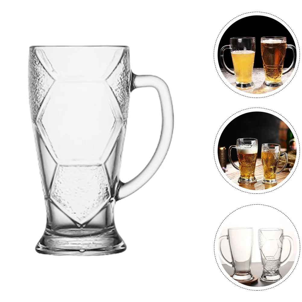 

Beermug Glasses Mugs Cup Football Drinking Blackjack Freezer Clear Whiskey Tumbler Stein Pint German Large Cups Water Soccer