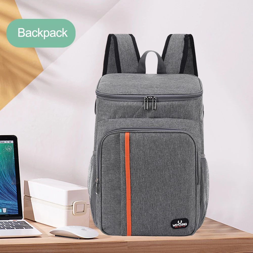 

Thermal Backpack Waterproof Picnic Refrigerator Leak-Proof Insulated Cooler Bags for Women Students Shopping Travel
