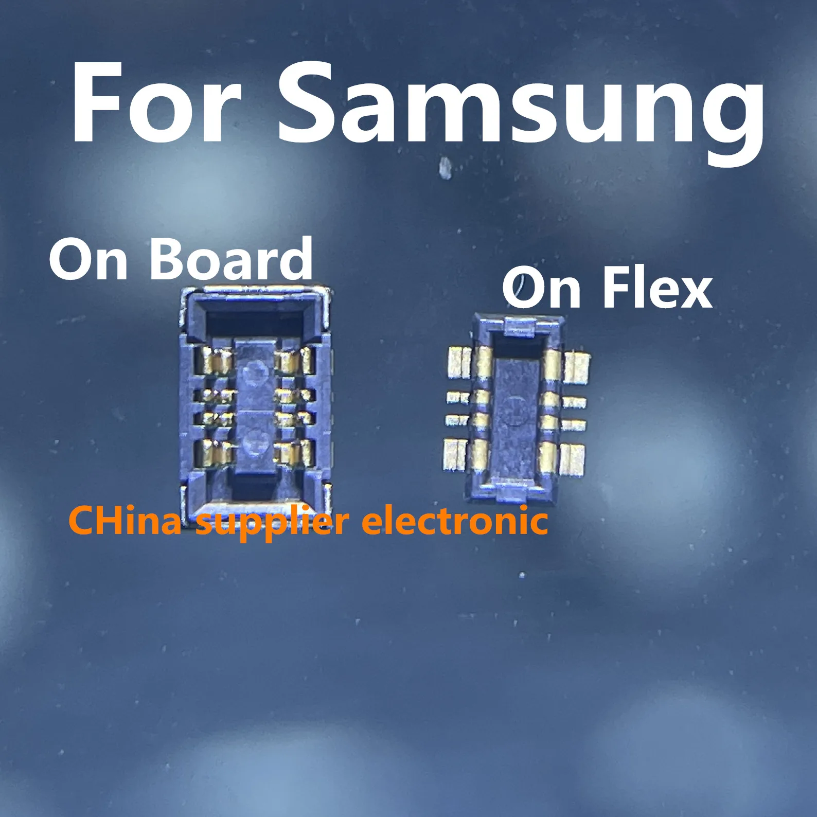 10 шт.-50 шт. FPC разъем батареи на плате для Samsung Galaxy Note 10 Note X NoteX Note10 5G N970 N970F N970F/DS зажим держатель на