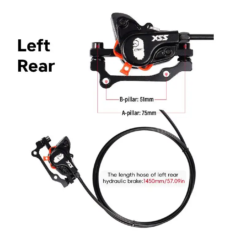 Аксессуары для велосипеда с ЧПУ гидравлические дисковые тормоза MTB дисковый