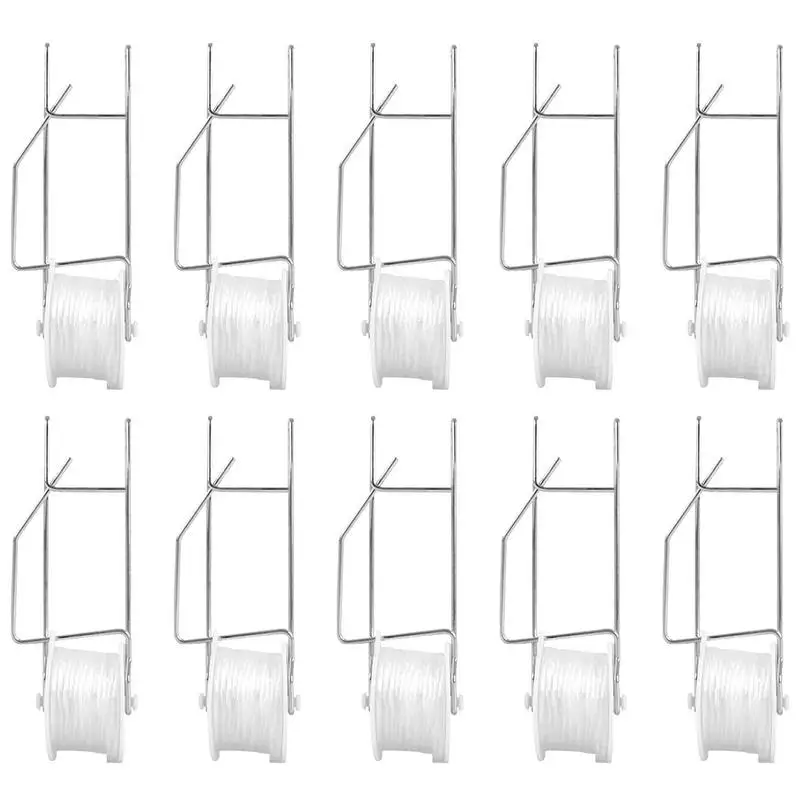 

6/10 шт., роликовые крючки для выращивания растений