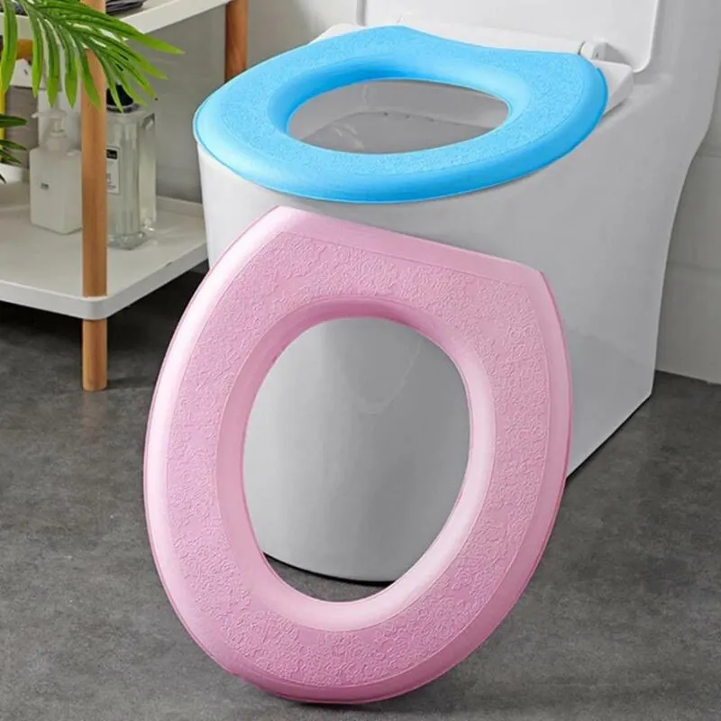 Cover Cushion Uk Washable Bathroom Soft Toilet Waterpoof Clo