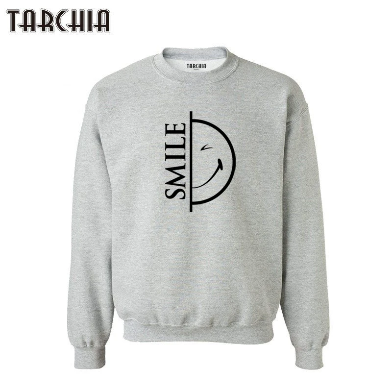 TARCHIA Новинка 2022 толстовки с длинным рукавом принтом Повседневная Толстовка