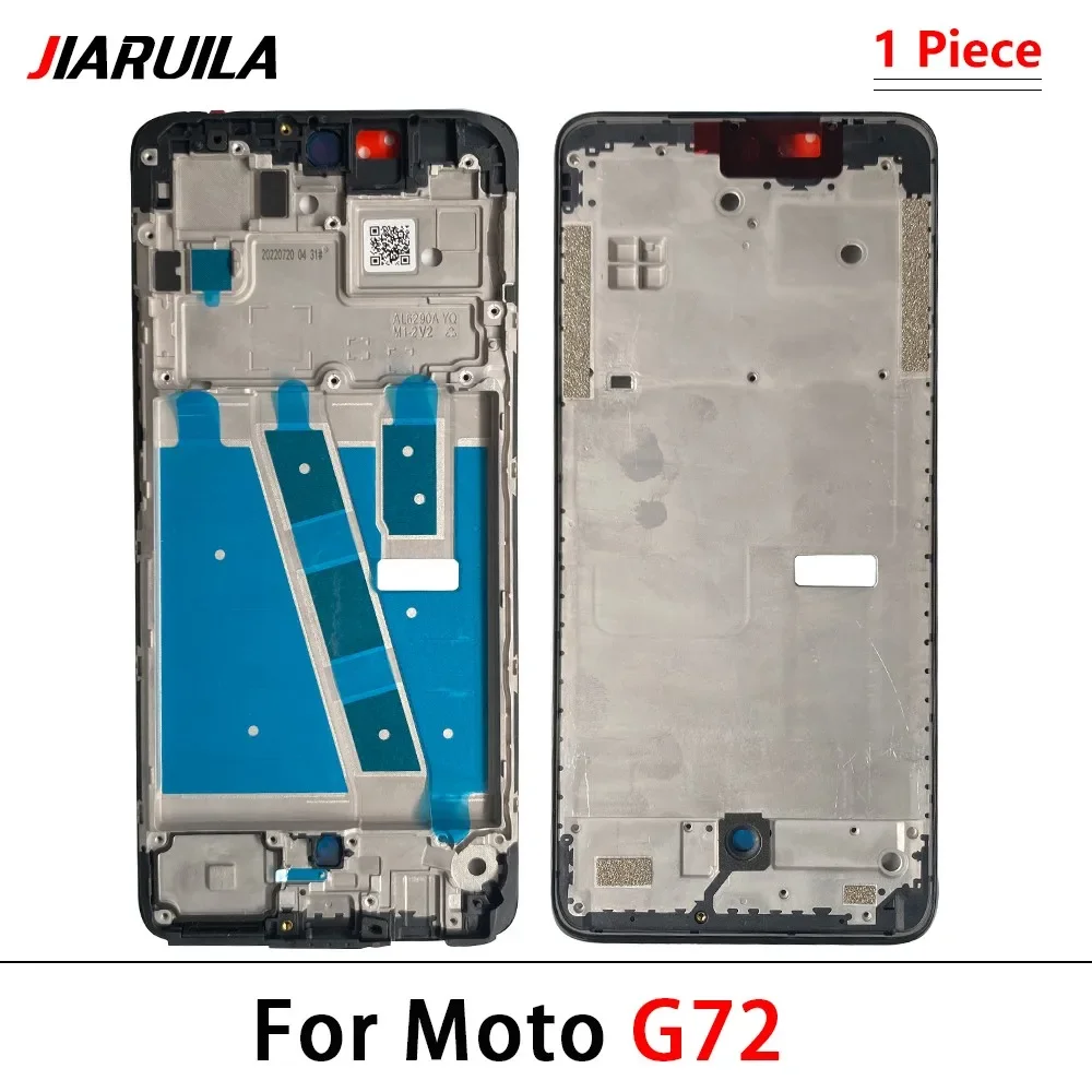 Фото Для Motorola Moto G22 G32 G42 G52 G72 G13 G23 G53 G41 G51 G71 G82 G84 G71s G31 G73 G82 Корпус средней рамки, лицевая панель, крышка №5