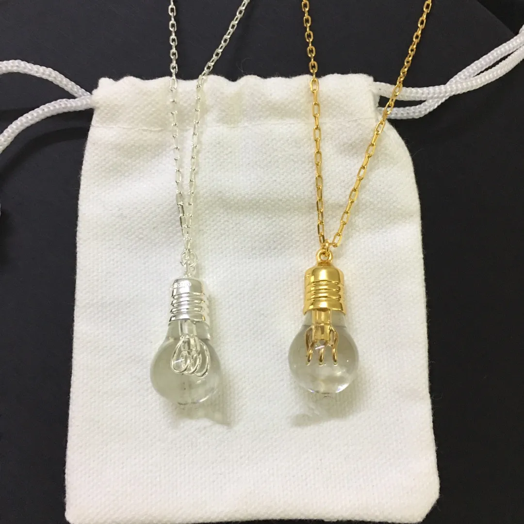 

Fashion light bulb Pendant Necklace Earrings