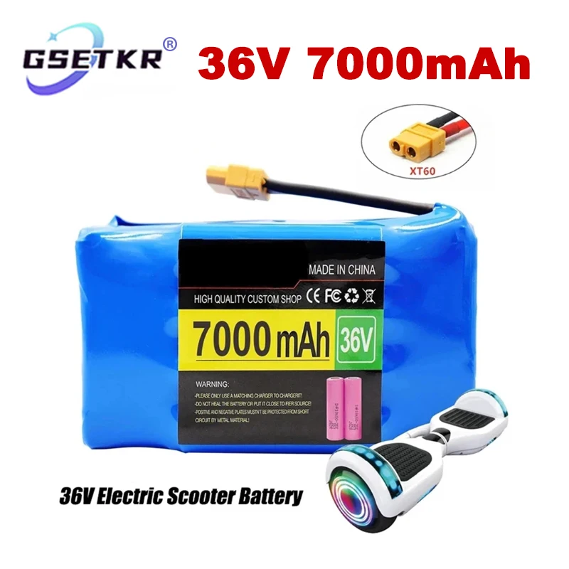 Оригинальный аккумулятор для электрического скутера 36 В 7000 мАч 10s2P 70 Ач