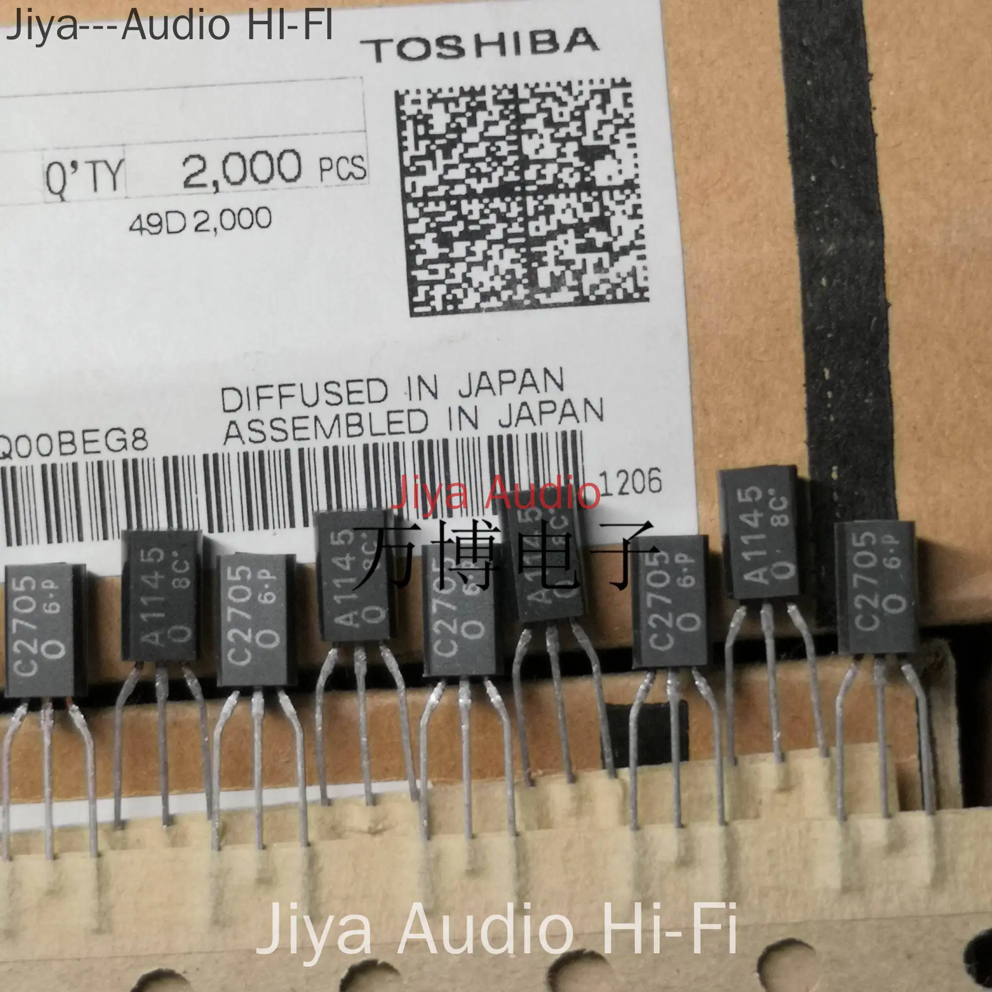 10 пар/30 пар 2SA1145 2SC2705 O Toshiba A1145 C2705 Gear TO-92L 100% японский оригинальный аудио усилитель