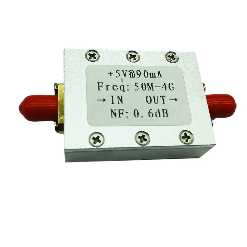 

RF Amplifier Low Noise Amplifier Ham Radio Module LNA 50M-4GHz NF=0.6dB RF FM HF VHF / UHF Ham Radio -110dBm