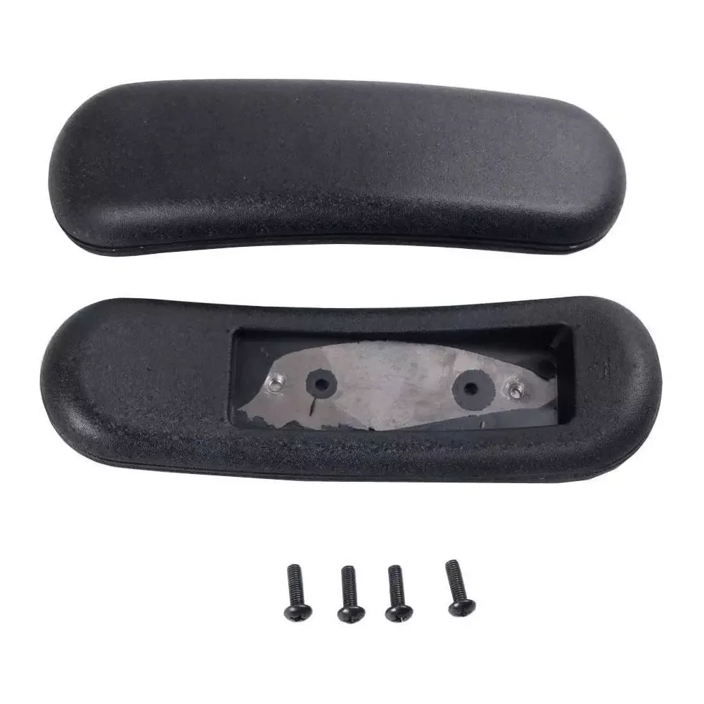 

1 Set Office Chair Parts Arm Pad Armrest Replacement 9.75" x 3" (Black)