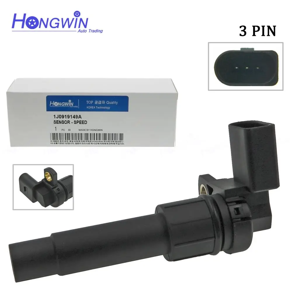 

Transmission Speed Sensor For Audi A3 TT Seat Cordoba Leon Skoda VW Bora Golf VSS 1996-2013 OEM: 1J0919149A ,1J0 919 149 A