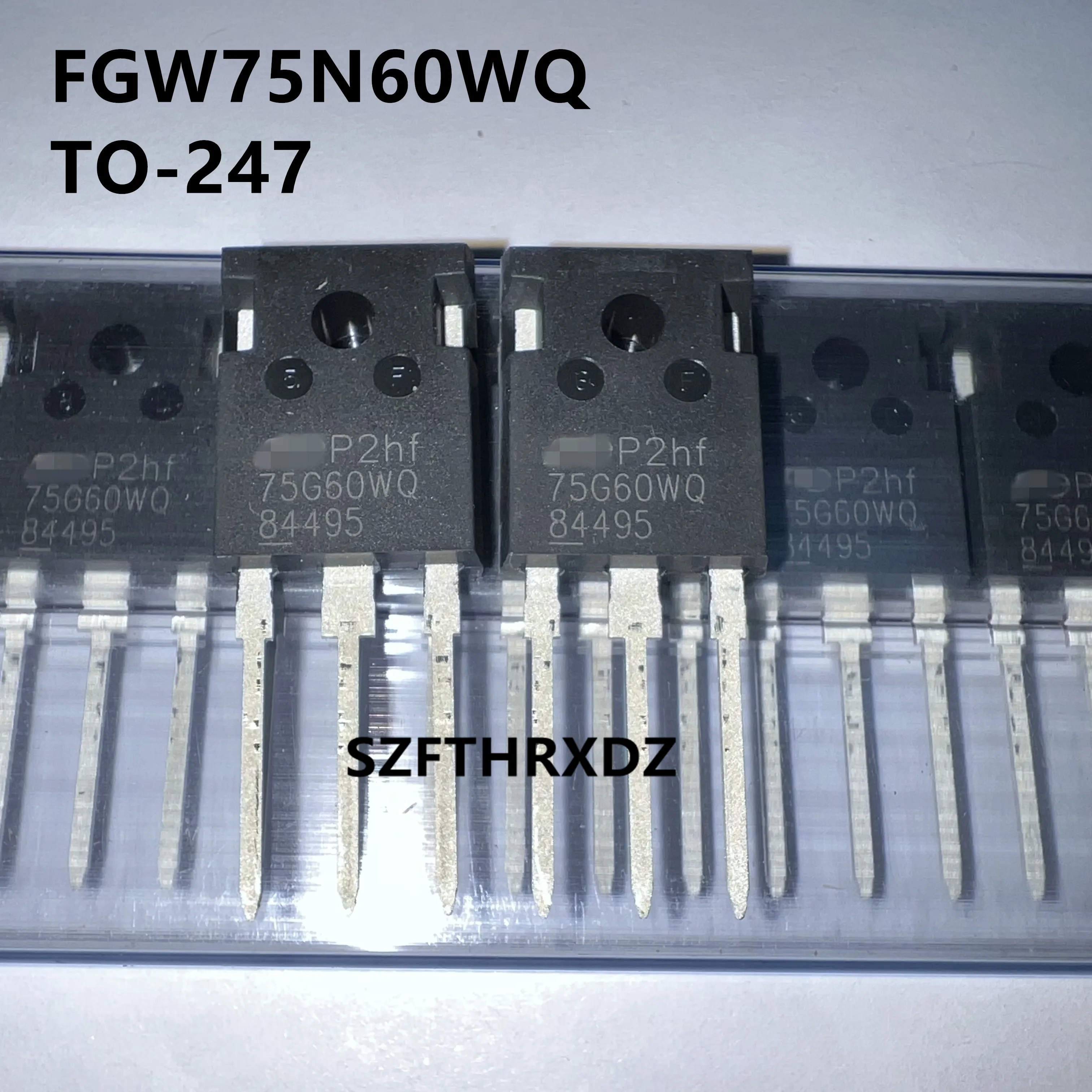 SZFTHRXDZ 100% Новый оригинальный FGW75N60WQ 75G60WQ TO-247 IGBT одна трубка 75A 600