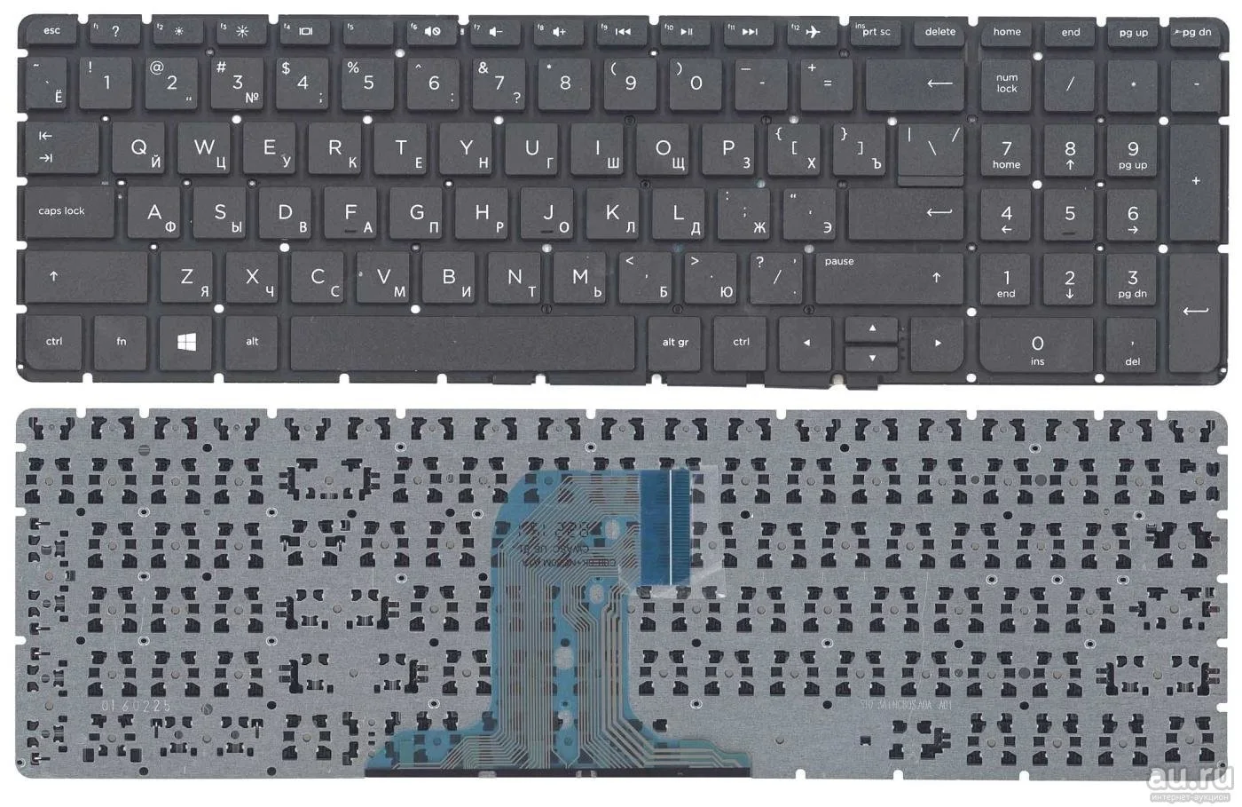 Клавиатура для ноутбука HP Pavilion 15 ac af ay 240 G4 245 250 255 черная без рамки|Клавиатуры