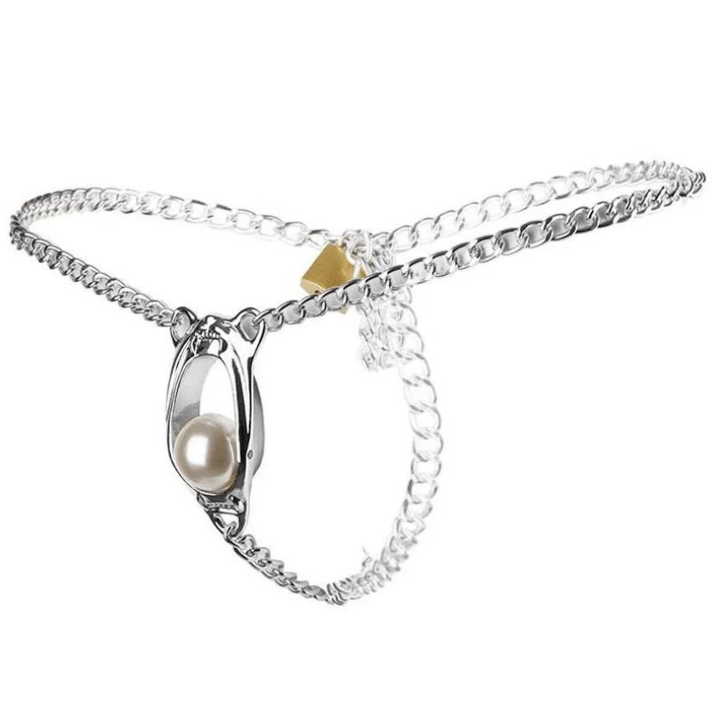 Женский пояс верности из нержавеющей стали невидимый женский с цепочкой для