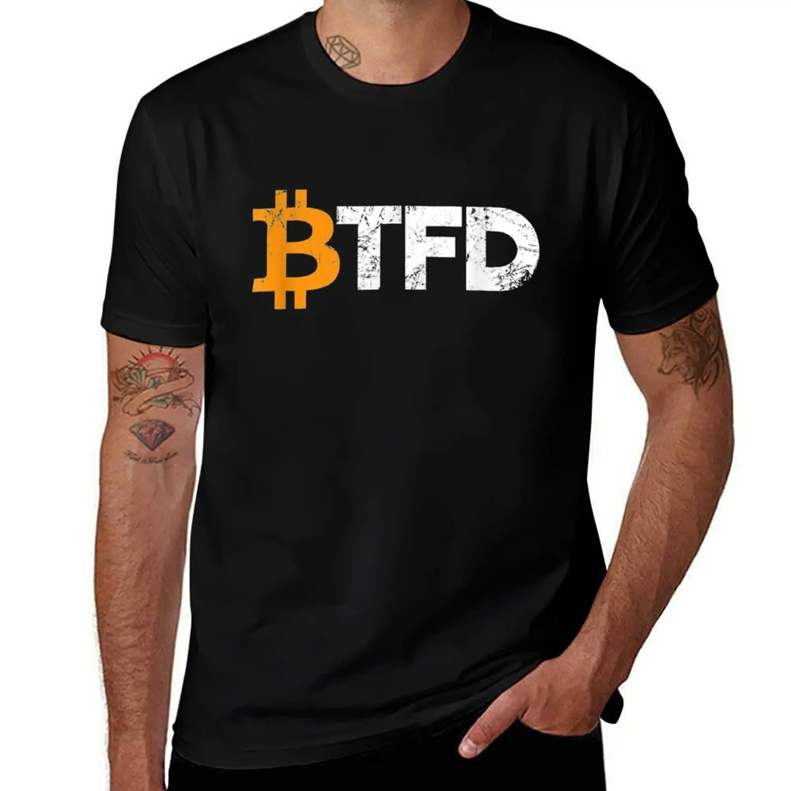 Фото BTFD - Футболка с надписью 