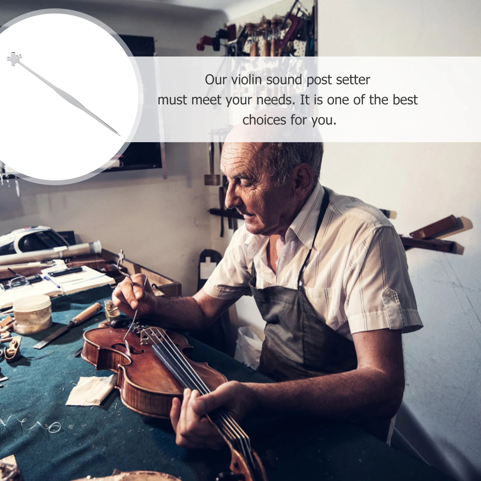 Устройство звуковых постов из сплава колонный крючок для скрипки альта