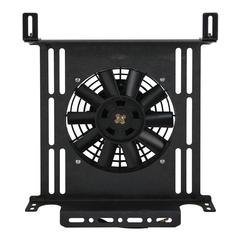 Комплект электрического вентилятора 7 дюймов новый масляный радиатор 40 рядный