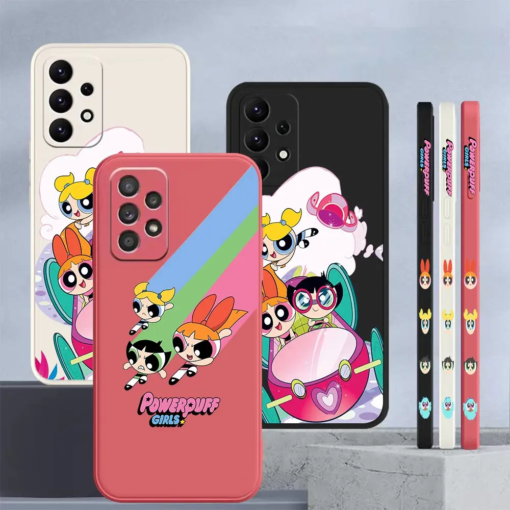 

Cute Girl T-The P-Powerpuff Girls Cartoon Case For Samsung A90 A80 A70 A60 A50 A50S A30S A30 A20 A20S A20E A10S A10E A10 Cover