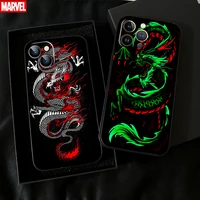 fashion dragon animal pattern for apple iphone 11 12 13 pro max 12 13 mini x xr xs max se 6 6s 7 8 plus phone case tpu