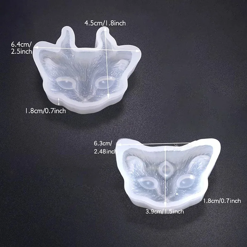 Силиконовые формы сделай сам для колец ключей ювелирных изделий Ангел Демон