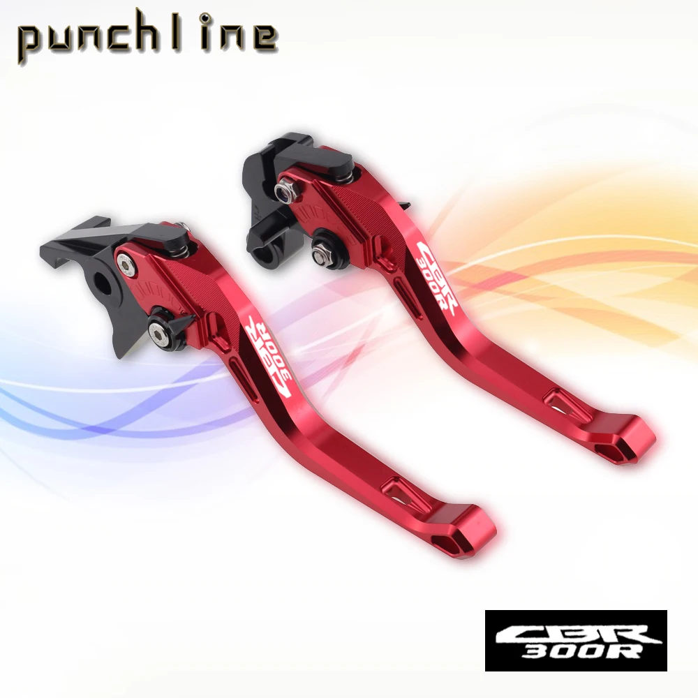 Подходит для CBR300 R CBR300F CBR 300FA 2014-2022 аксессуары для мотоциклов с ЧПУ короткие рычаги тормоза и сцепления Набор регулируемых ручек
