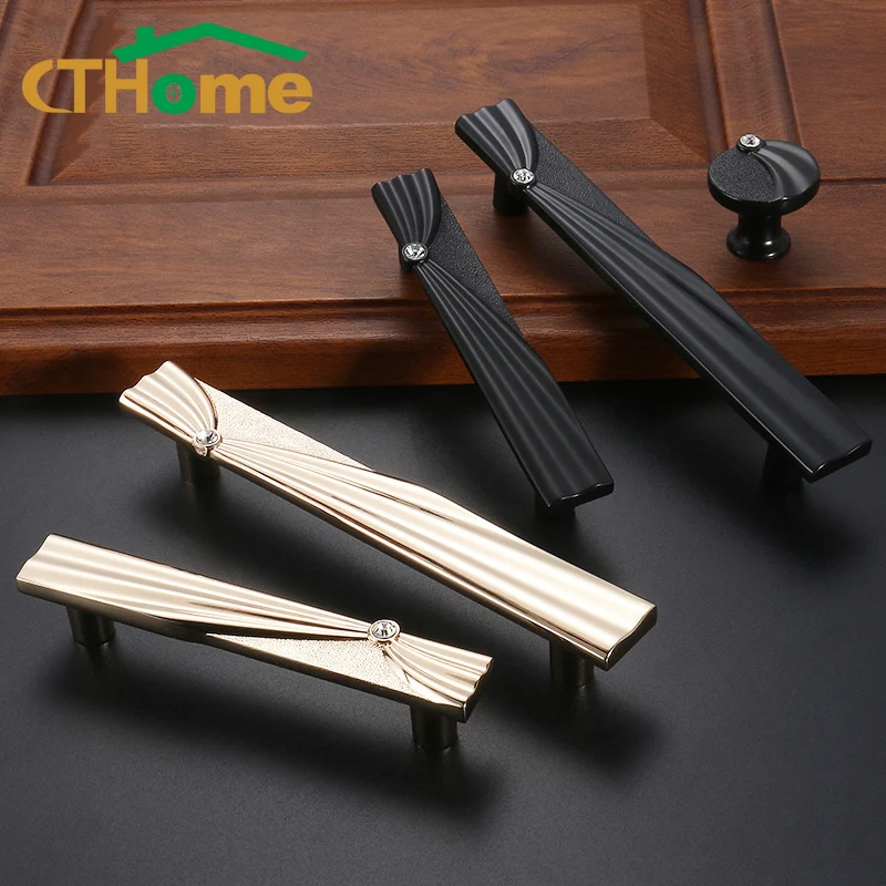 

NEW Antique Zinc Alloy Handle Cabinet Drawer Door Pull Handle Black Furniture Door Handle Handles Kitchen Cupboard Door Hardware
