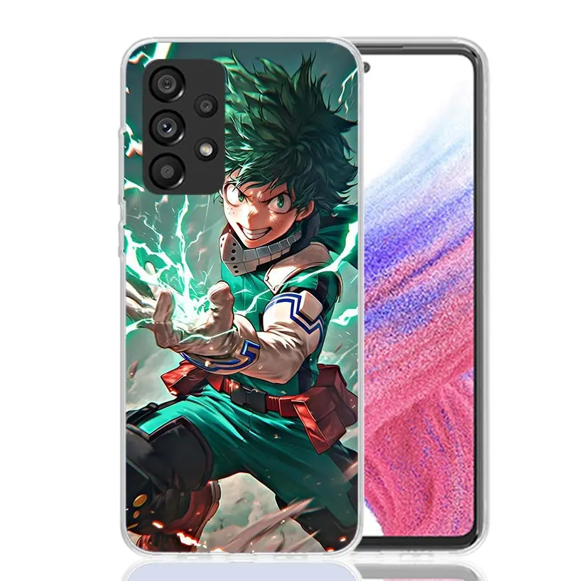 Чехол для телефона Midoriya Izuku Deku MHA My Hero для Samsung Galaxy A52 A42 A32 A22 A12 A02S A72 A51 A41 A31 A21S A50S A71 A40 A30S A1 (art.: 3920d3e2ebcd0) - 3920d3e2ebcd0