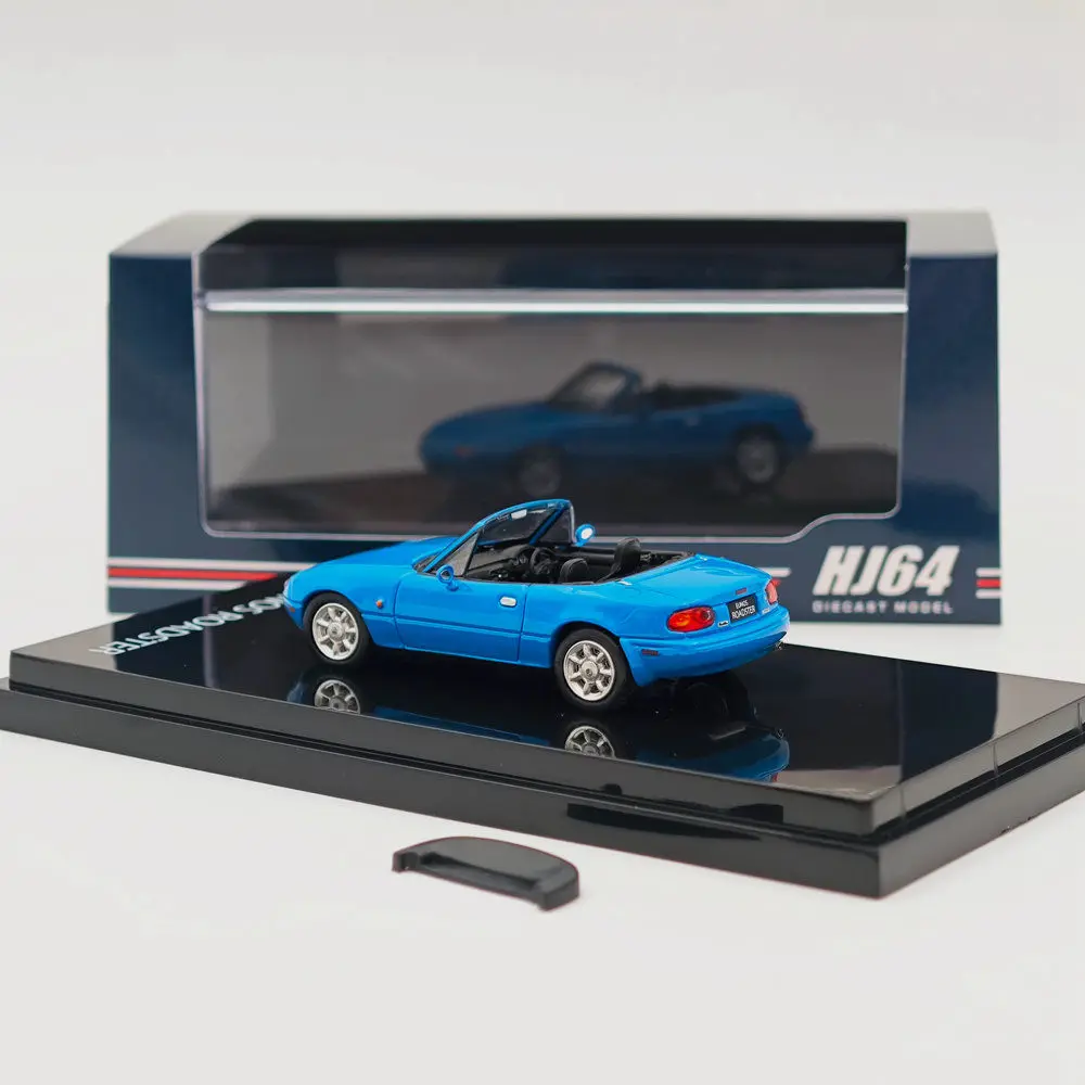 Коллекция 1/64 хобби Япония для EUNOS ROADSTER NA6CE с покрытием TONNEAU Blue HJ642025ABL литые модели