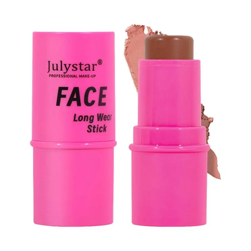 

Long-Lasting Creamy Highlighter Makeup Stick For Face And Cheeks - Easy Application For Women And Girls For Face And Cheeks