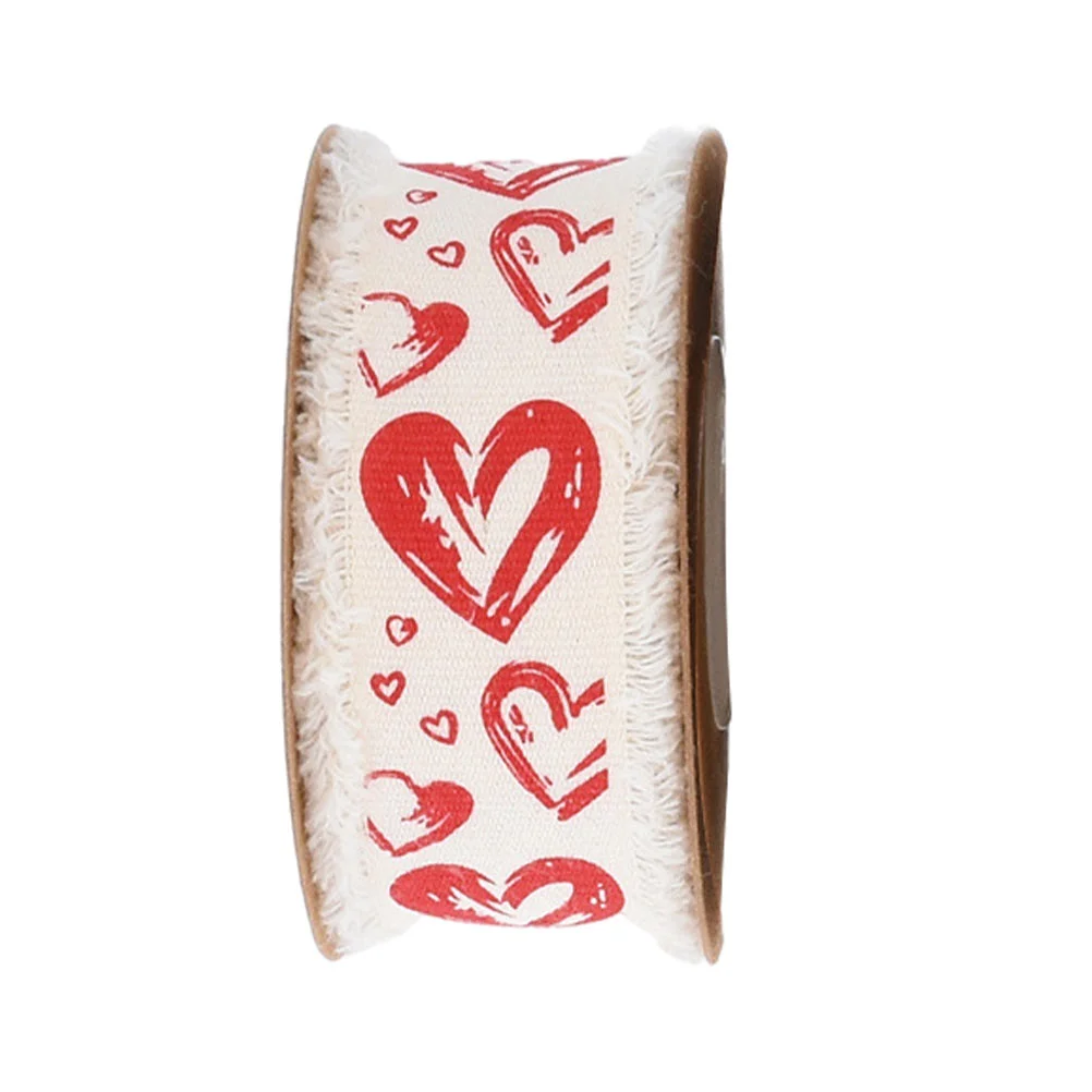 

Ribbon Gift Wrapping Box Heart Decor Craft Diy Wedding Wrap Bonsai Bakery Bow Packing Garment Decoration Fabric Cotton Potting