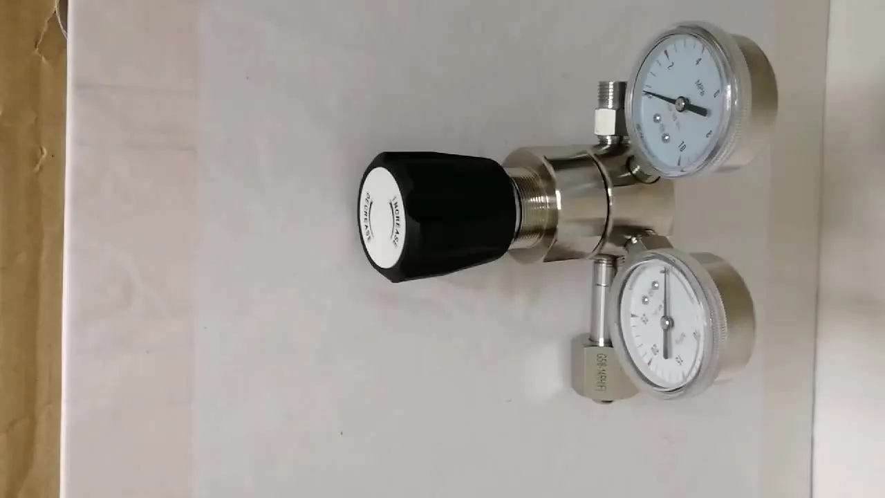 

Газовый регулятор для смеси хлора и фтора из нержавеющей стали