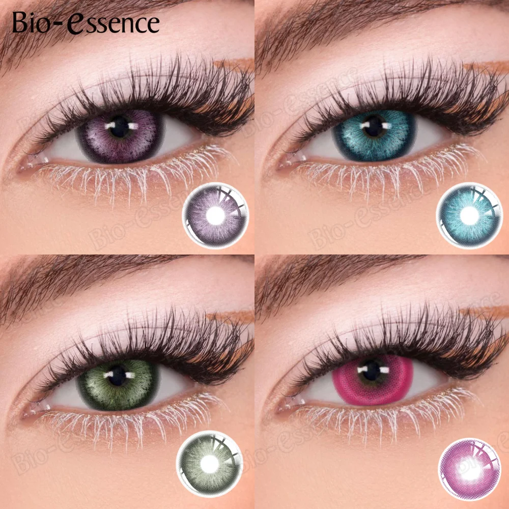 Био-эссенция 1 пара корейские цветные контактные линзы для глаз цвет