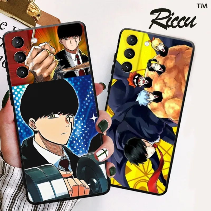 

Comic Magic And Muscles Phone Case For Samsung Galaxy S22 23 21 S20 FE Ultra S10 S9 Plus S10e Note 20Ultra 10Plus Cover